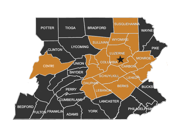 DCS Pest Service Map